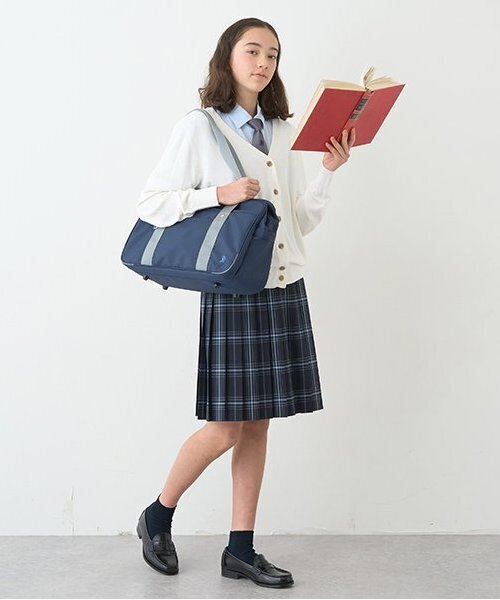 卒服】【家庭洗濯可】24本チェックプリーツスカート（スーツ