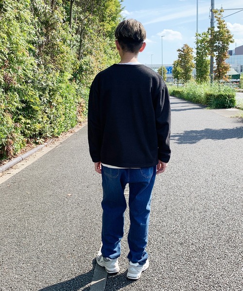 DISCUS(ディスカス)の「DISCUS(ディスカス)×GrandPARK(グランドパーク)別注USAコットンラグランスウェット(スウェット・メンズ・オートミール/ブラウン/ブラック/杢グレー・MEDIUM/LARGE)」の18枚目の写真