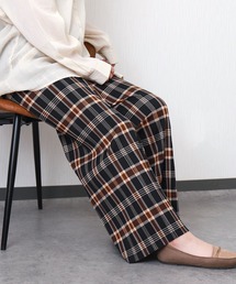 libelle more | セルフカット裏起毛BOXプリーツパンツ(その他パンツ)