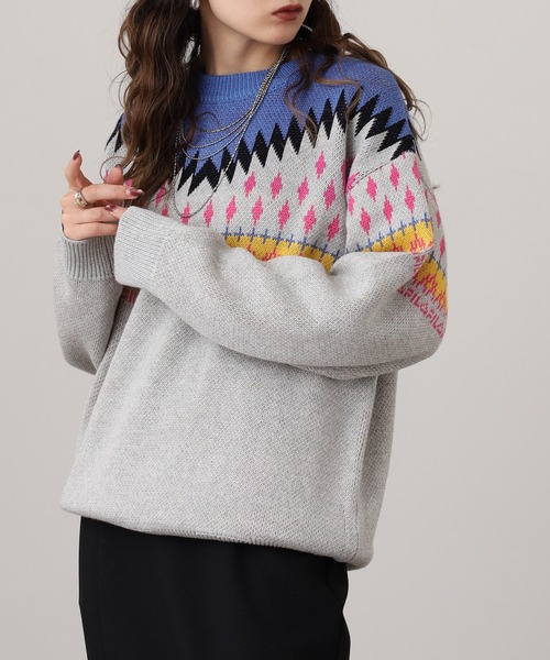 セール】FILA ノルディックセーター（ニット/セーター）｜FILA（フィラ