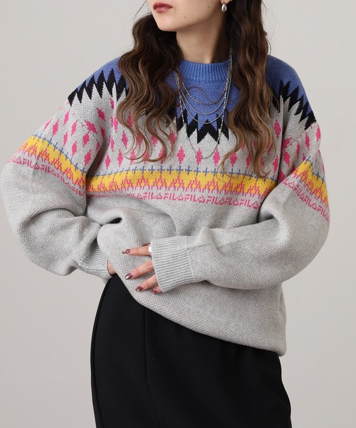 セール】FILA ノルディックセーター（ニット/セーター）｜FILA（フィラ