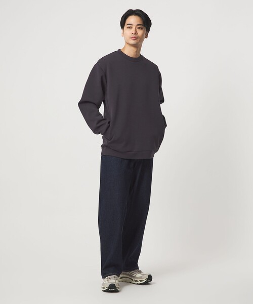 green label relaxing(グリーンレーベルリラクシング)の「ダンボール クルーネック カットソー(Tシャツ/カットソー・メンズ・ダークグレー/オレンジ/ライトグレー・L/XL/M/S)」の16枚目の写真