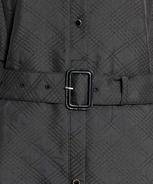 NOELA(ノエラ)の「シャツカラージャガードワンピース(ワンピース・レディース・ブラック/オフホワイト・S/M)」の18枚目の写真