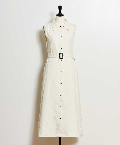 NOELA(ノエラ)の「シャツカラージャガードワンピース(ワンピース・レディース・ブラック/オフホワイト・S/M)」の20枚目の写真