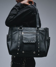 ANDER HUNK(A_[nN)Studs Design Boston Bag / X^bYfUC{XgobO({XgobO)