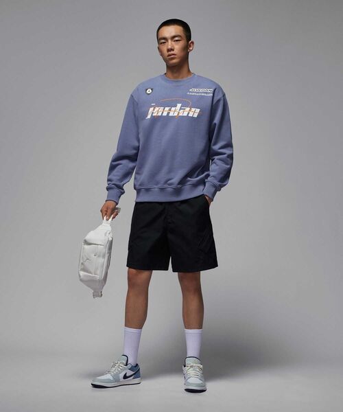 JORDAN BRAND（ジョーダンブランド）の「ジョーダン メンズ フリース クルーネック トレーナー / Jordan Men's Fleece Crew-Neck Pullover IM9710-499 World Indigo（スウェット・メンズ・ブルー系その他2・XL/2XL/M/S/L）」の17枚目の写真