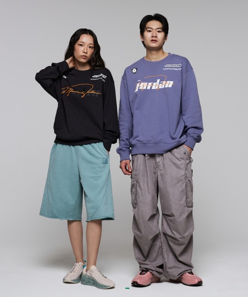 JORDAN BRAND（ジョーダンブランド）の「ジョーダン メンズ フリース クルーネック トレーナー / Jordan Men's Fleece Crew-Neck Pullover IM9710-499 World Indigo（スウェット・メンズ・ブルー系その他2・XL/2XL/M/S/L）」の8枚目の写真