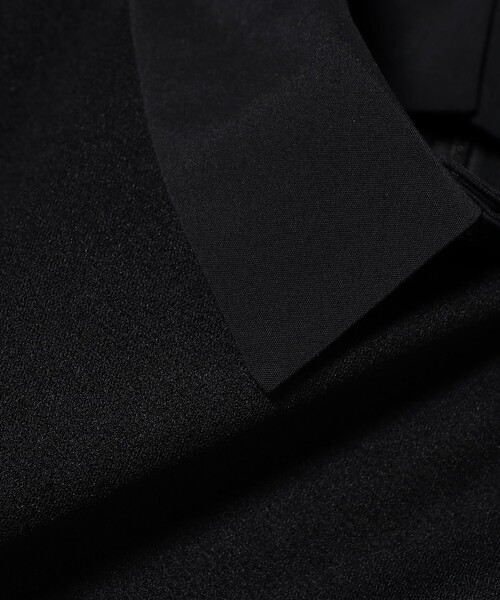 Demi-Luxe BEAMS（デミルクス ビームス）の「【2/5再値下げ】アタッチドカラー ツイルシャツ（シャツ/ブラウス・レディース・ブラック/ホワイト・36/38）」の12枚目の写真