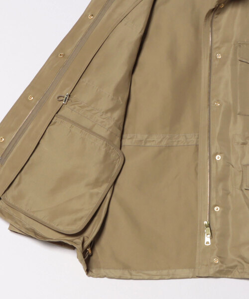 Gready Brilliant（グレディブリリアン）の「スタンドフードブルゾン（ブルゾン・レディース・ブラック/ベージュ・38）」の16枚目の写真