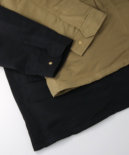 Gready Brilliant（グレディブリリアン）の「スタンドフードブルゾン（ブルゾン・レディース・ブラック/ベージュ・38）」の10枚目の写真