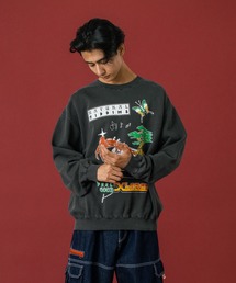 XLARGE | NATURAL RIDDIMS CREWNECK SWEATSHIRT(スウェット)