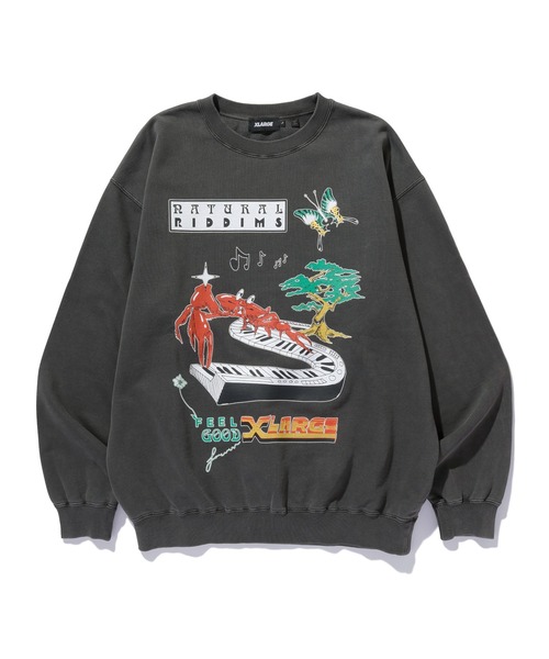 XLARGE(エクストララージ)の「NATURAL RIDDIMS CREWNECK SWEATSHIRT(スウェット・メンズ・ブラック/パープル/ブラウン・S/M/L/XL)」の17枚目の写真