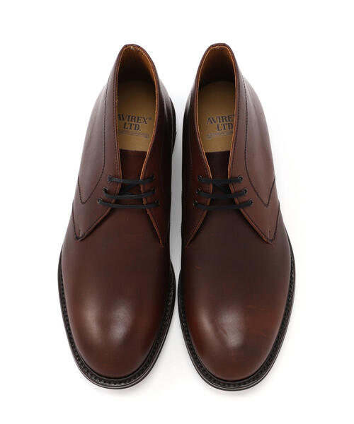 AVIREX（アヴィレックス）の「3EYE CHUKKA BOOT MFG by REGAL CORPOLATION / チャッカブーツ / AVIREX / アヴィレックス / リーガル（ブーツ・メンズ・ブラウン系その他3・25.0cm/26.0cm/27.0cm）」の9枚目の写真