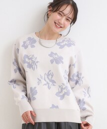 【洗濯機可/毛玉レス】大人世代も取り入れやすい スウェットライク アソートニット