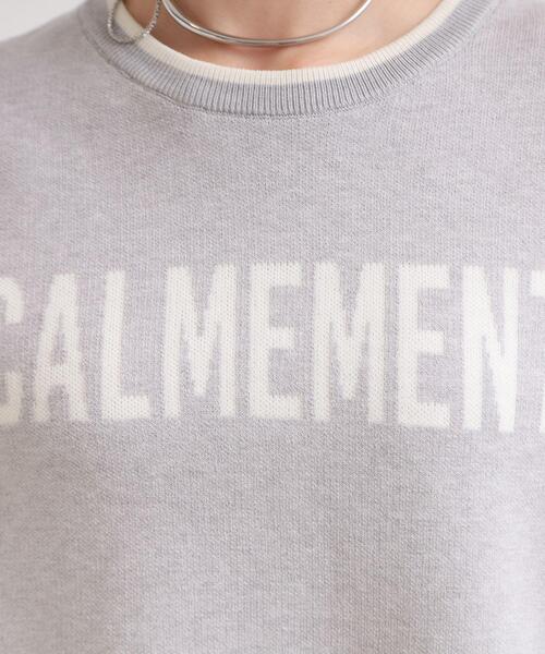 SHOO・LA・RUE(シューラルー)の「【洗濯機可/毛玉レス】大人世代も取り入れやすい スウェットライク アソートニット(ニット/セーター・レディース・グレー/ブラウン系その他5/ブラック/グレー系その他7/アイボリー系6/ベージュ・02/01/04/03)」の10枚目の写真