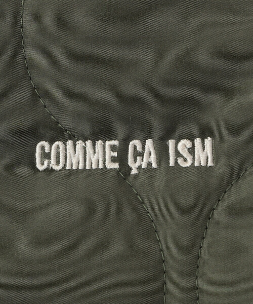 COMME CA ISM(コムサイズム)の「【オンライン限定カラー:ブラック】リバーシブル キルト×ボア ブルゾン(ベビーサイズ)(ブルゾン・キッズ・ネイビー/ブラック/カーキ・80-90cm)」の10枚目の写真