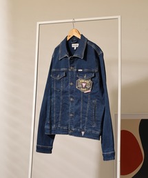 GUESS JEANS(�Q�X�W�[���Y)��GUESS JEANS GJ MENS SLIM TRUCKER JACKET �Q�X �X�����E�f�j���E�g���b�J�[�E�W���P�b�g(�f�j���W���P�b�g)