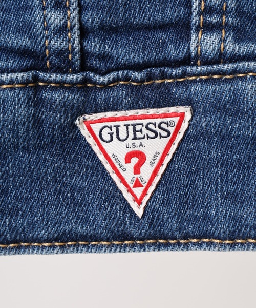 GUESS JEANS(ゲスジーンズ)の「GUESS JEANS GJ MENS SLIM TRUCKER JACKET ゲス スリム・デニム・トラッカー・ジャケット(デニムジャケット・メンズ・インディゴブルー・S/M/L)」の10枚目の写真