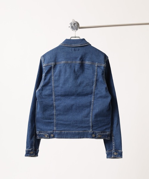 GUESS JEANS(ゲスジーンズ)の「GUESS JEANS GJ MENS SLIM TRUCKER JACKET ゲス スリム・デニム・トラッカー・ジャケット(デニムジャケット・メンズ・インディゴブルー・S/M/L)」の11枚目の写真