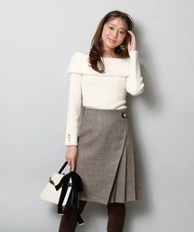 JUSGLITTY サイドデザインタイトスカート JUSGLITTY（ジャスグリッティー）の「サイドデザインタイト