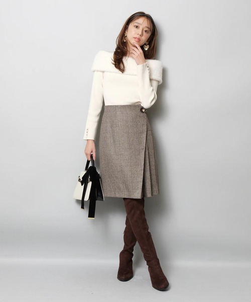 JUSGLITTY（ジャスグリッティー）の「サイドプリーツミニ