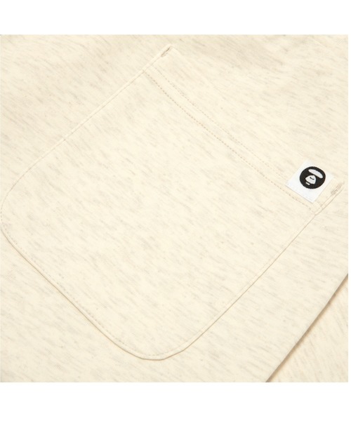 AAPE BY A BATHING APE（エーエイプバイアベイシングエイプ）の「AAPE SWEAT SHORTS（スウェットパンツ・レディース・アイボリー・XX-SMALL）」の4枚目の写真