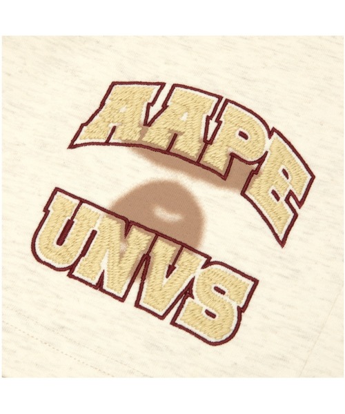 AAPE BY A BATHING APE（エーエイプバイアベイシングエイプ）の「AAPE SWEAT SHORTS（スウェットパンツ・レディース・アイボリー・XX-SMALL）」の3枚目の写真