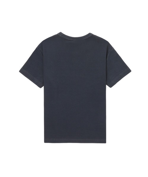 APEE BY A BATHING APE(エイピーバイアベイシングエイプ)の「HEART BADGE PIGMENT DYE RIB TEE(Tシャツ/カットソー・レディース・ネイビー/ブラウン・X-SMALL/SMALL)」の4枚目の写真