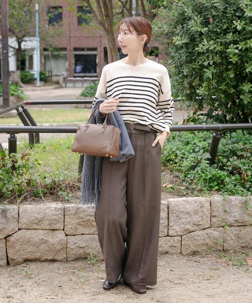 セール】ベルト付ツイードパンツ（その他パンツ）｜ITEMS