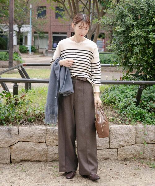 セール】ベルト付ツイードパンツ（その他パンツ）｜ITEMS