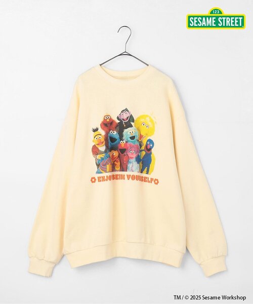 SESAME STREET コラボトレーナー(大人) リンク（スウェット）｜SESAME