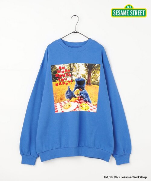 SESAME STREET コラボトレーナー(大人) リンク（スウェット）｜SESAME
