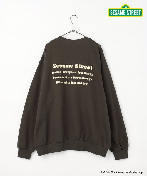 SESAME STREET コラボトレーナー(大人) リンク（スウェット）｜SESAME