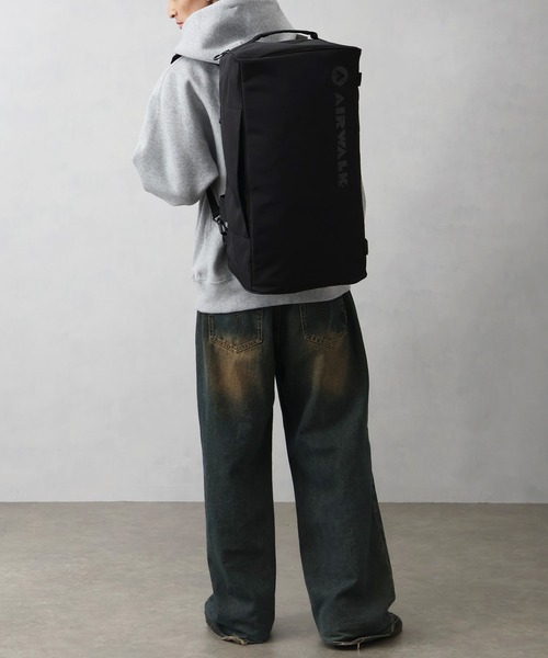 AIRWALK（エアウォーク）の「【AIRWALK/エアウォーク】2WAYダッフル41L リュックサック ショルダーバッグ（バックパック/リュック・メンズ・ブラウン/ブラック/カーキ・FREE）」の21枚目の写真