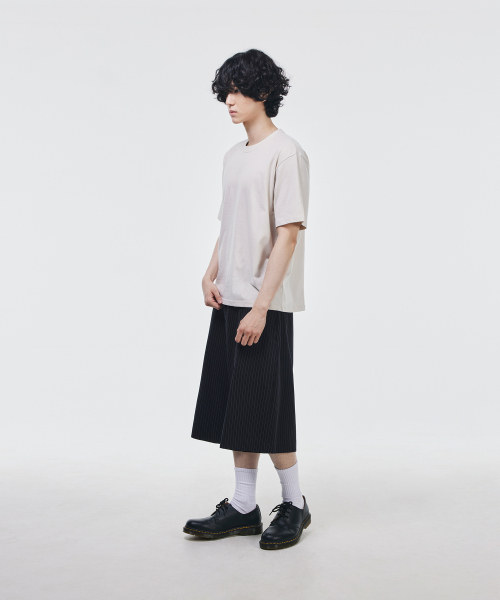 SIGNATURE（シグネチャ）の「ノータックワイドバミューダスラックス[ブラックストライプ]（その他パンツ・レディース・その他・SMALL/MEDIUM）」の5枚目の写真