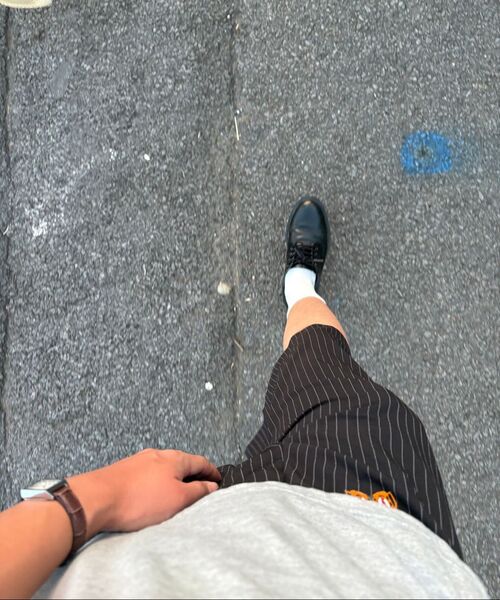 SIGNATURE（シグネチャ）の「ノータックワイドバミューダスラックス[ブラックストライプ]（その他パンツ・レディース・その他・SMALL/MEDIUM）」の11枚目の写真