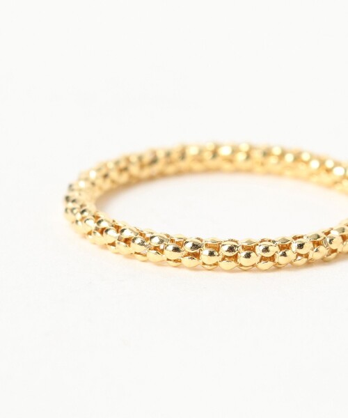 MARIHA（マリハ）の「MARIHA / Gold Rain ロープチェーン リング M（リング・レディース・ゴールド・ONE SIZE）」の2枚目の写真