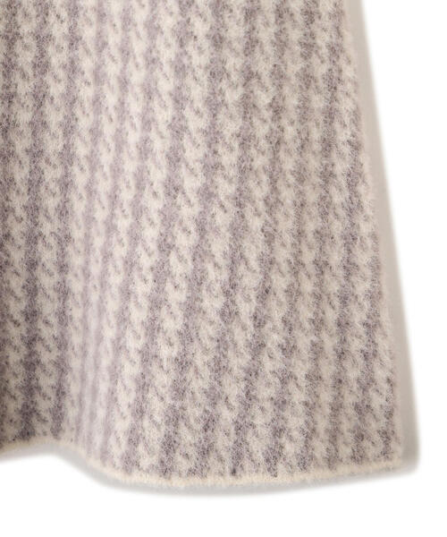 JILL by JILL STUART(ジルバイジルスチュアート)の「◇千鳥ジャガードニットセットアップ(ワンピース・レディース・ブラック系その他/グレー系その他/パープル系その他・FREE)」の14枚目の写真
