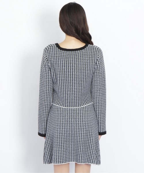 JILL by JILL STUART(ジルバイジルスチュアート)の「◇千鳥ジャガードニットセットアップ(ワンピース・レディース・ブラック系その他/グレー系その他/パープル系その他・FREE)」の19枚目の写真