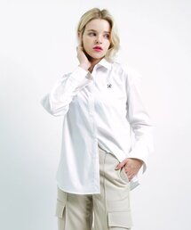 SALT AND CHOCOLATE（ソルトアンドチョコレート）の「SAC Logo Overfit Wrinkle Free Shirt White 4W2317003（シャツ/ブラウス）」