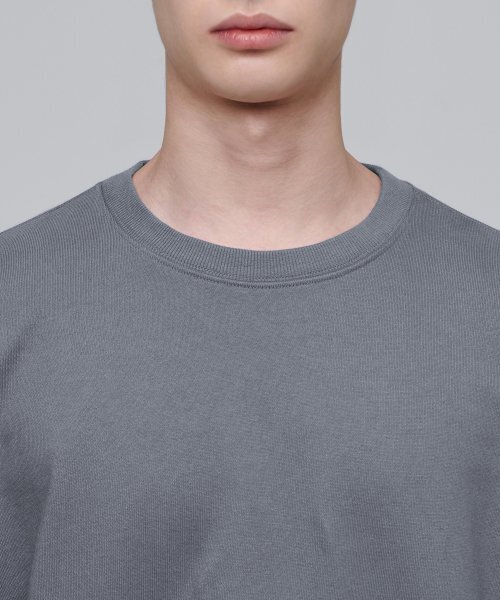 MUSINSA STANDARD（ムシンサスタンダード）の「オーバーサイズスウェットシャツ[グレー]（スウェット・メンズ・その他・SMALL/MEDIUM/LARGE/X-LARGE/XX-LARGE/XXX-LARGE）」の4枚目の写真