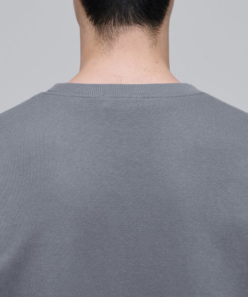 MUSINSA STANDARD（ムシンサスタンダード）の「オーバーサイズスウェットシャツ[グレー]（スウェット・メンズ・その他・SMALL/MEDIUM/LARGE/X-LARGE/XX-LARGE/XXX-LARGE）」の5枚目の写真