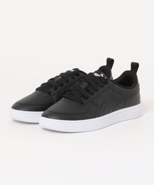 PUMA（プーマ）の「【PUMA】プーマ RICKIE（リッキー）387607（スニーカー・レディース・ホワイト系その他/ホワイト×パープル/ブラック×ホワイト/ホワイト×ブラック/ブラック×ブラック・23.0cm/23.5cm/24.0cm/24.5cm/25.0cm/26.5cm/27.0cm/27.5cm/28.0cm/25.5cm/26.0cm）」の4枚目の写真