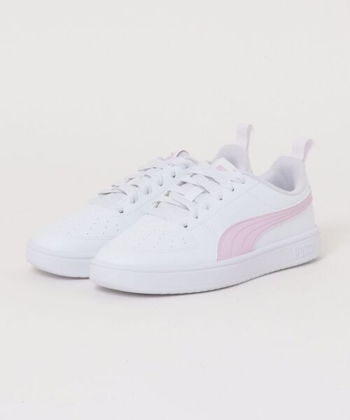 PUMA（プーマ）の「【PUMA】プーマ RICKIE（リッキー）387607（スニーカー・レディース・ホワイト系その他/ホワイト×パープル/ブラック×ホワイト/ホワイト×ブラック/ブラック×ブラック・23.0cm/23.5cm/24.0cm/24.5cm/25.0cm/26.5cm/27.0cm/27.5cm/28.0cm/25.5cm/26.0cm）」の3枚目の写真