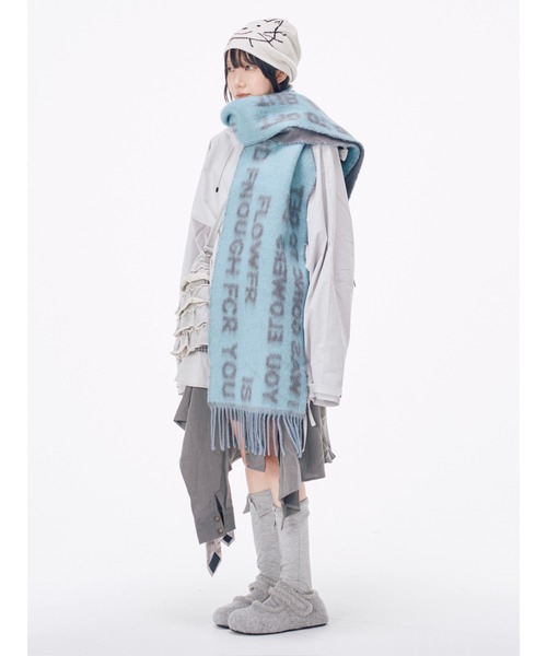 Never mind the XU / Chikashitsu+(ネバーマインド ザ エックスユー / チカシツプラス)の「【Nerd out XU】nylon hood jacket / 【ナードアウトエックスユー】ナイロン風フードジャケット <着用動画あり>(ブルゾン・メンズ・グレー/ブラック/チャコール・M/S)」の22枚目の写真