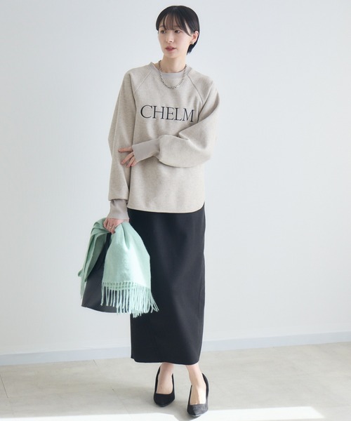 Paradise Picnic（パラダイスピクニック）の「Dignite Collier ウーリージャージスカート（スカート・レディース・レッド・FREE）」の4枚目の写真