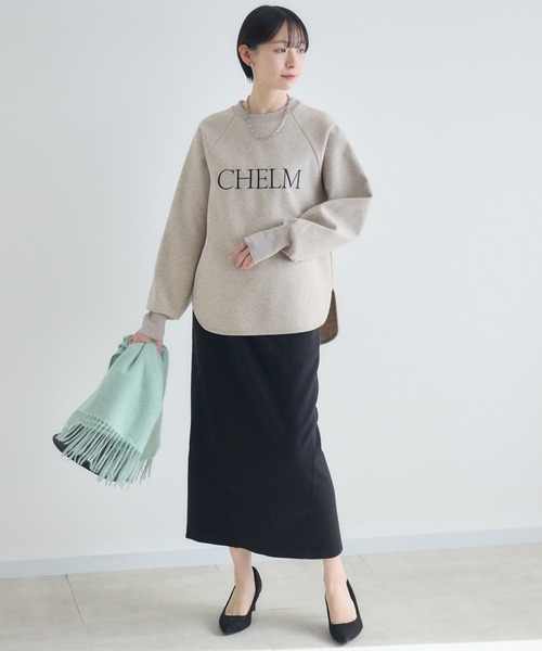 Paradise Picnic（パラダイスピクニック）の「Dignite Collier ウーリージャージスカート（スカート・レディース・レッド・FREE）」の5枚目の写真