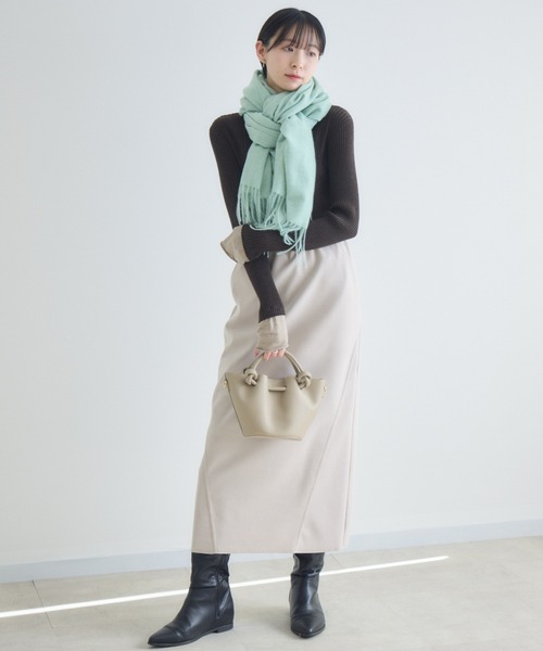 Paradise Picnic（パラダイスピクニック）の「Dignite Collier ウーリージャージスカート（スカート・レディース・レッド・FREE）」の11枚目の写真