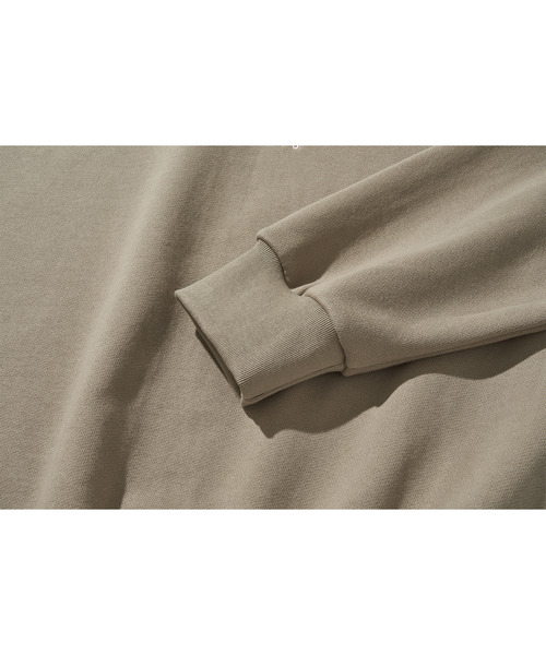 LIBERE（リベーレ）の「LIBERE リベーレ / LOGO CREWNECK SWEAT ビッグシルエットロゴ刺繍クルーネックスウェット / 255218-255219（スウェット・メンズ・ブラック/ブラウン・MEDIUM/LARGE）」の20枚目の写真