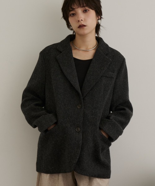 ウールタッチクラシカルジャケット（テーラードジャケット）｜DFFUR